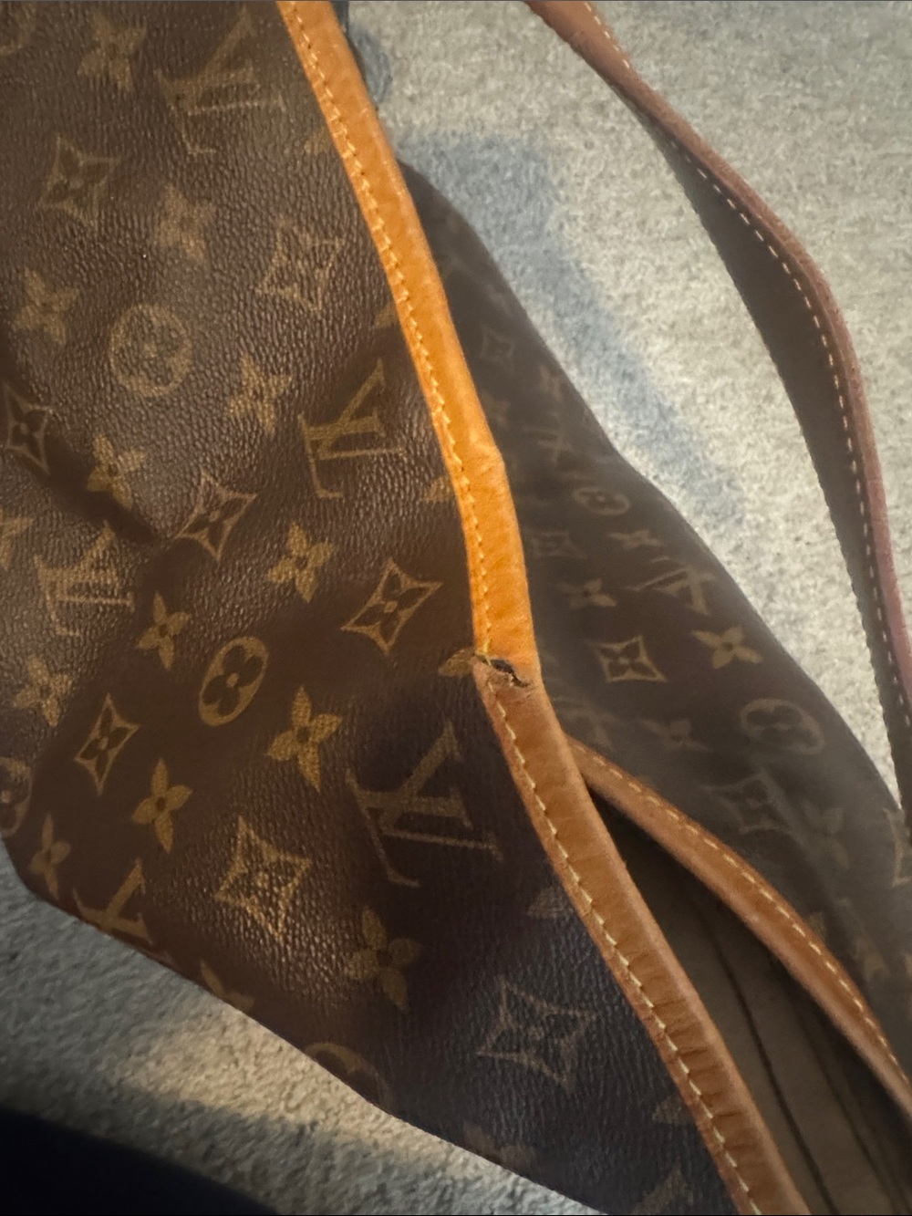 Authentic Vintage Pre-loved LV Delightful PM tote - Picture 6 of 8